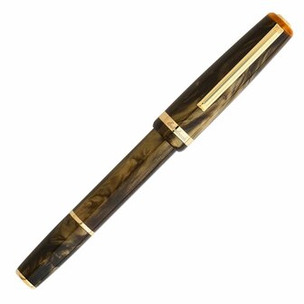 Esterbrook JR Pocket Pen Pumpkin Latte Vulpen - Verguld