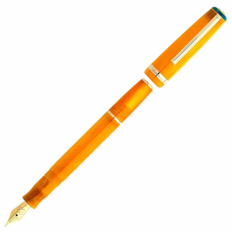 Esterbrook Paradise JR Pocket Pen, Orange Sunset Vulpen - Verguld