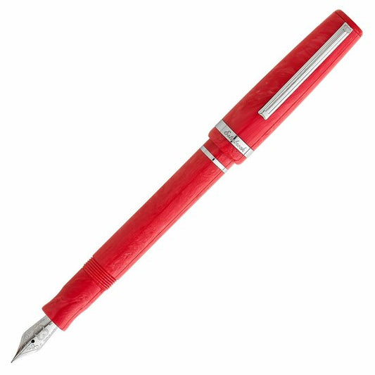 Esterbrook JR Pocket Pen Carmine Red Vulpen - Palladium