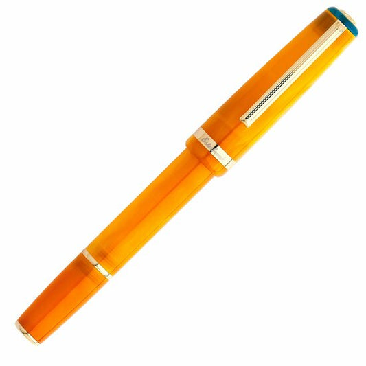 Esterbrook Paradise JR Pocket Pen, Orange Sunset Vulpen - Verguld