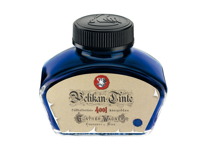 Pelikan Ink bottle Ink 4001® Royal Blue historical ink bottle 62,5ml