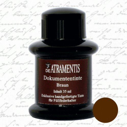 DE ATRAMENTIS - Dokument Ink - Brown