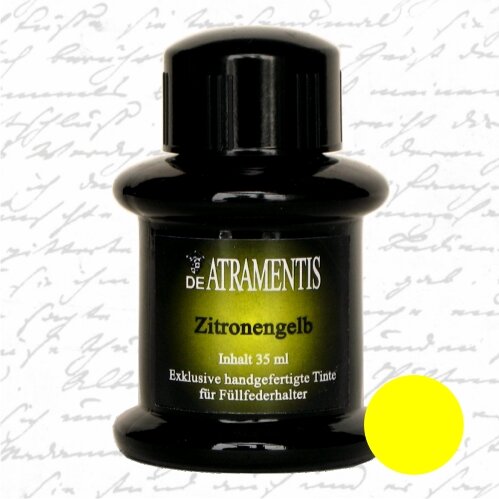 DE ATRAMENTIS - Standard Ink - Lemon Yellow