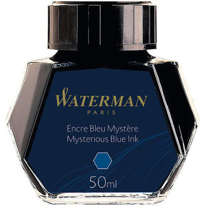 Waterman inkt 50 ml, Mysterious Blue